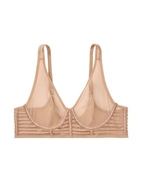 ✨ VS Luxe Lingerie Unlined Plunge Mesh Bra ✨